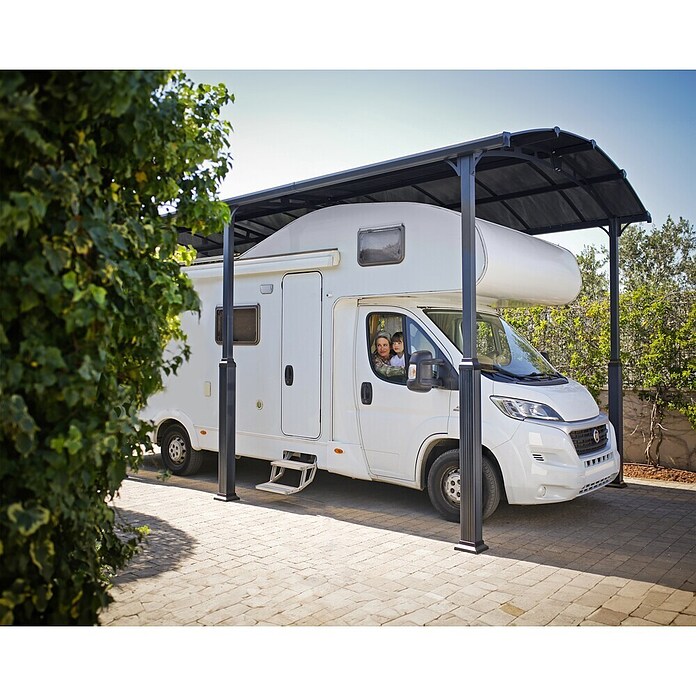 Palram Carport (L x An: 863 x 359 cm, Altura de entrada: 329 cm)