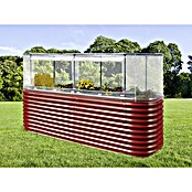 Vitavia Hochbeet-Abdeckung (238 x 78 x 95 cm, Farbe: Transparent, PE-Folie)