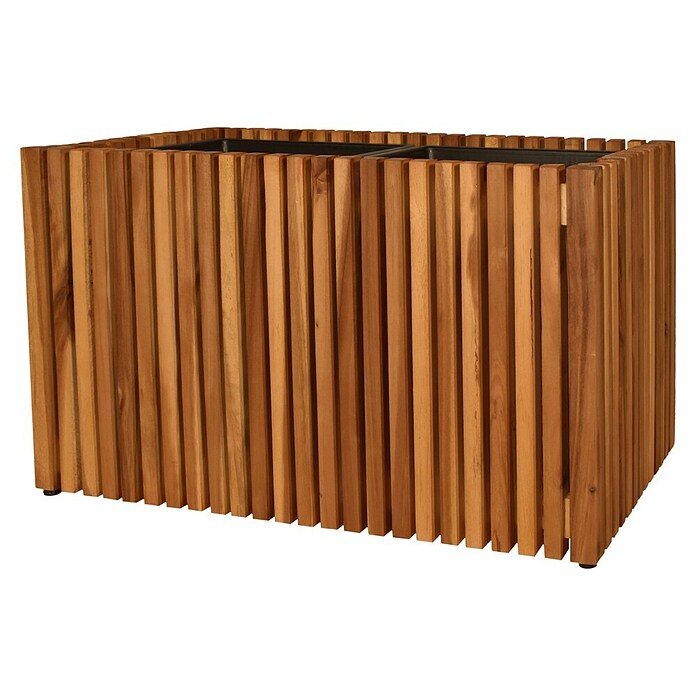 Pflanzkübel Colorado (Braun, Akazienholz, L x B x H: 66 x 36,5 x 40 cm) | BAUHAUS