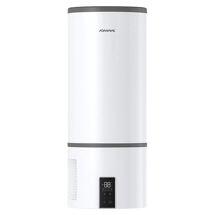 Admiral Termo eléctrico híbrido ATHM (80 l, 1.500 W, Montaje en la pared) | BAUHAUS