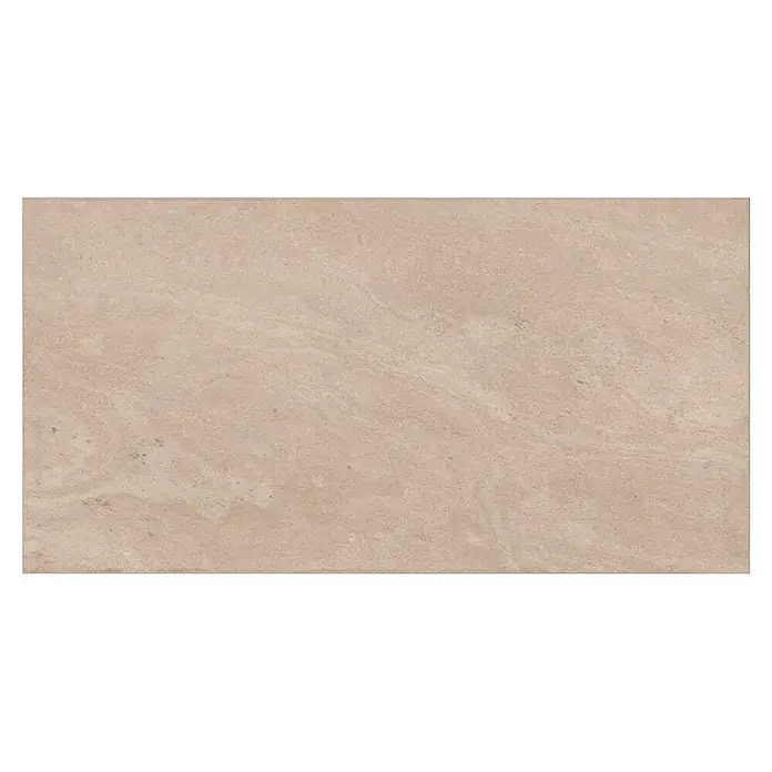 LOGOCLIC Laminat Orbit - Orbit, Fliese, 1.288 x 330 x 8 mm - Hellbeige strukturierte Fliese mit subtilen Naturmustern.