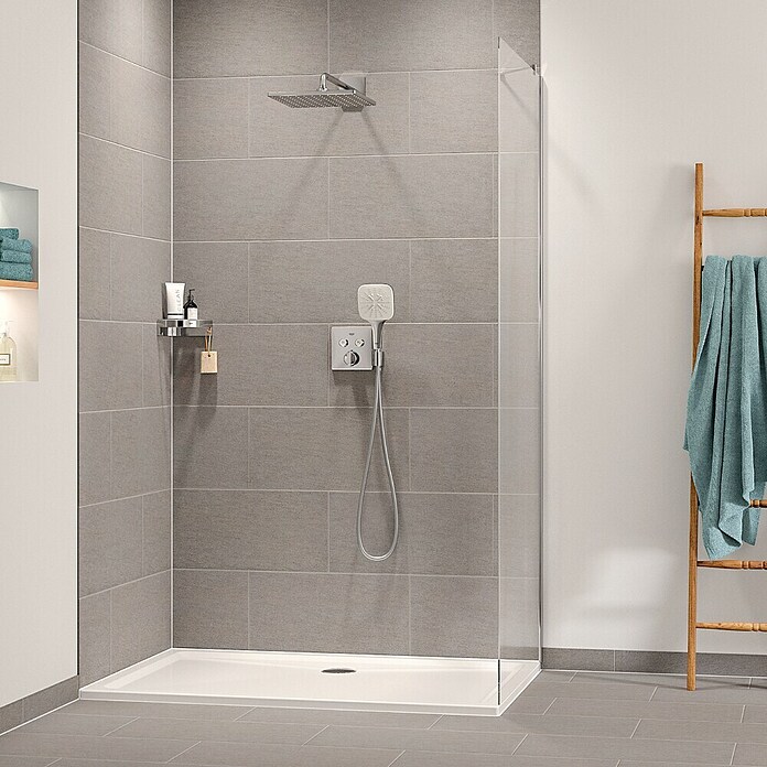 Grohe Douchekop Vitalio SmartActive 130 Cube (Aantal functies: 3 st., Chroom, Vierkant) | BAUHAUS