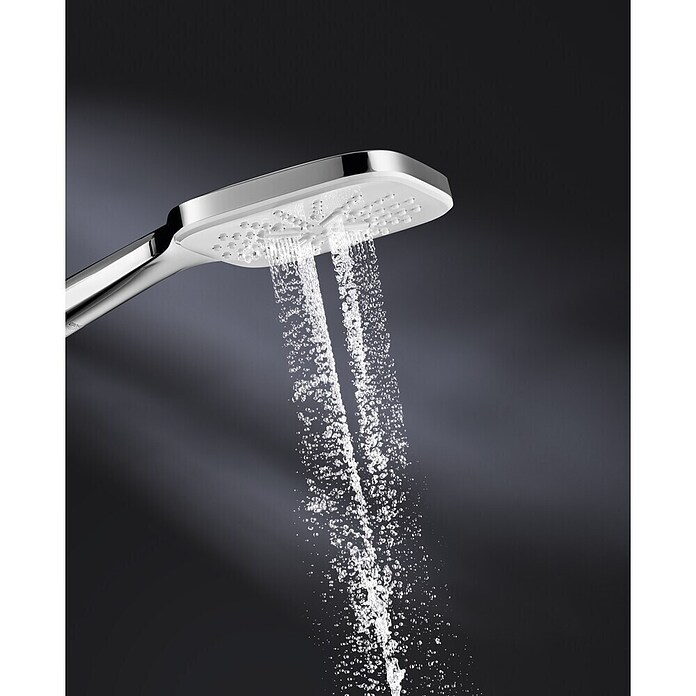 Grohe Douchekop Vitalio SmartActive 130 Cube (Aantal functies: 3 st., Chroom, Vierkant) | BAUHAUS