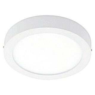 Eglo Plafón LED redondo Fueva 1 (18 W, Ø x Al: 22,5 x 4 cm, Blanco, Blanco neutro)