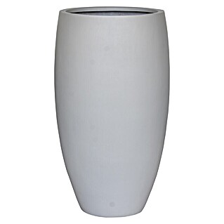 Pflanztopf Teramo Poly (Ø x H: 48 x 85 cm, Hellgrau)