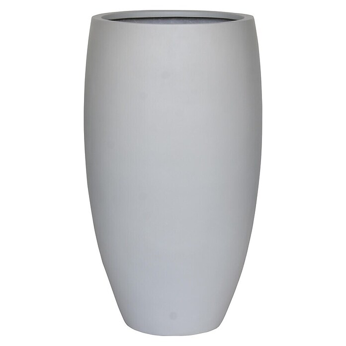 Pflanztopf Teramo Poly (Hellgrau, Ø x H: 37 x 65 cm) | BAUHAUS