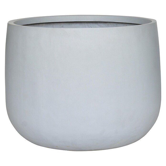 Pflanztopf Teramo Poly (Hellgrau, Außenmaß (Ø x H): 44 x 36 cm) | BAUHAUS
