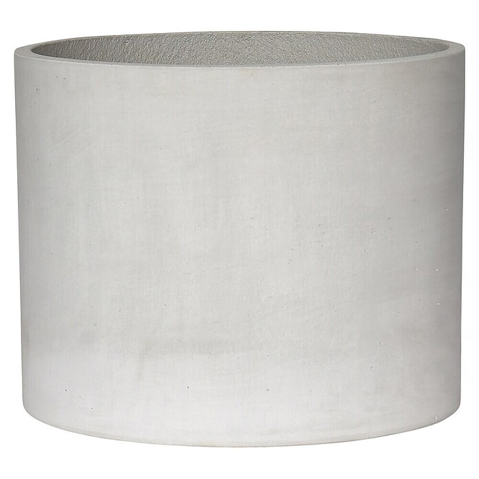 Pflanztopf Aversa Zylinder Zement (Ø x H: 33 x 26 cm, Natur, 1 Stk.) | BAUHAUS