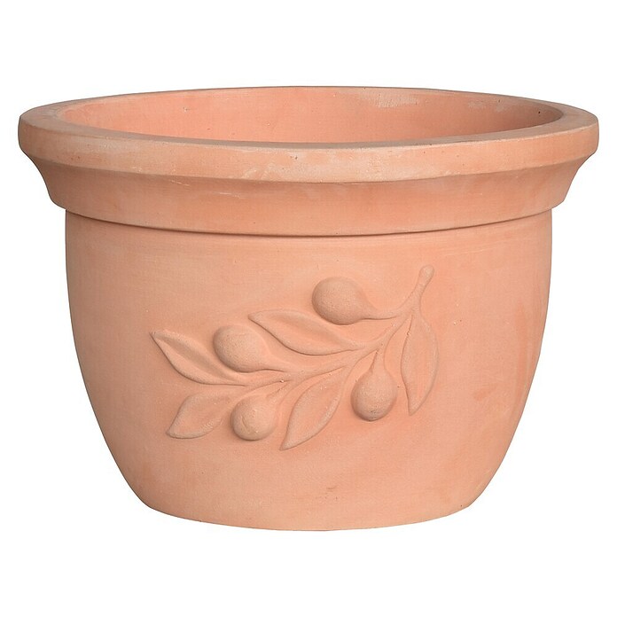 Pflanztopf Terra Olive (Terrakotta, Ø x H: 46 x 32 cm, 1 Stk.) | BAUHAUS
