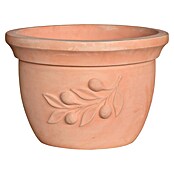 Pflanztopf Terra Olive (Terrakotta, Ø x H: 46 x 32 cm, 1 Stk.) | BAUHAUS