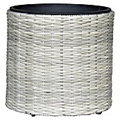 Pflanztopf Rattan Twister (Moonshine, Ø x H: 44 x 40 cm) | BAUHAUS