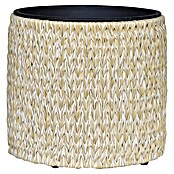 Pflanztopf Zylinder Rattan Fishbone (Barley white, Ø x H: 44 x 40 cm) | BAUHAUS
