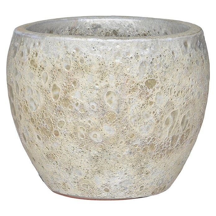 Pflanztopf Fano Lava (Ø x H: 37 x 31 cm, Weiß, 1 Stk.) | BAUHAUS