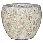 Pflanztopf Fano Lava (Ø x H: 37 x 31 cm, Weiß, 1 Stk.) | BAUHAUS