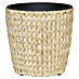 Pflanztopf Zylinder Rattan Fishbone 