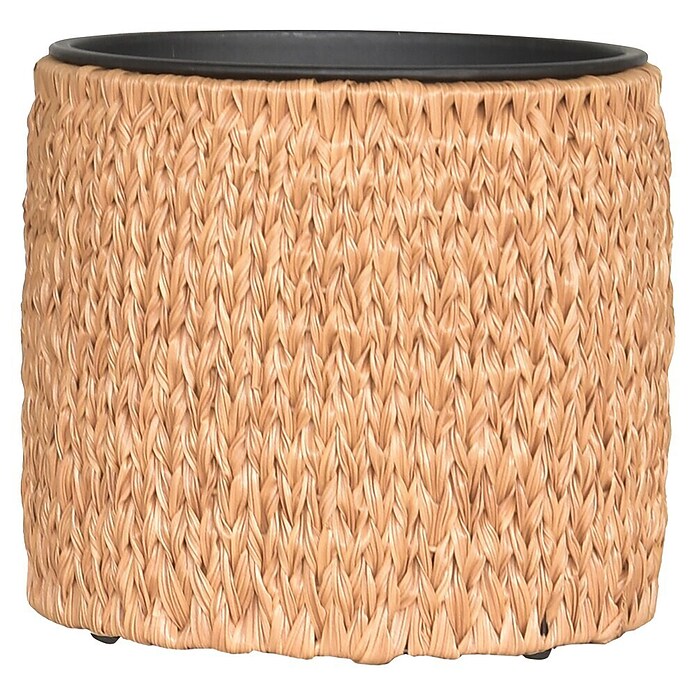 Pflanztopf Zylinder Rattan Fishbone (Golden Tan, Ø x H: 44 x 40 cm) | BAUHAUS