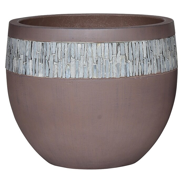 Pflanztopf Treviso (Bauchig, Taupe, Ø x H: 48 x 40 cm) | BAUHAUS