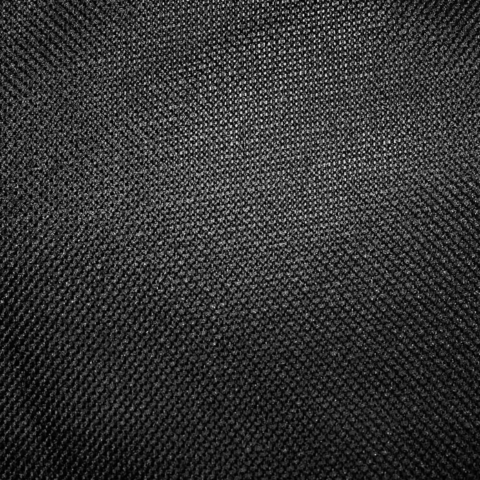 TAINO Grill-Schutzhülle Abdeckhaube 165x55x105cm (BxTxH) - Schwarz - Schwarzer, fein gewebter Netzstoff mit subtiler, schimmernder Textur.