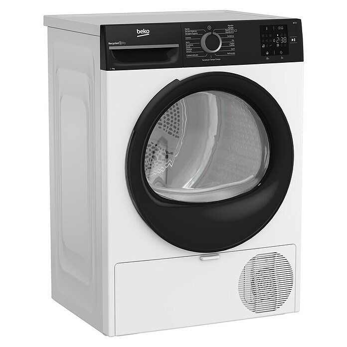 Beko Secadora BM3T3723BWB (L x An x Al: 54,5 x 59,8 x 84,6 cm, 7 kg, 900 W) | BAUHAUS