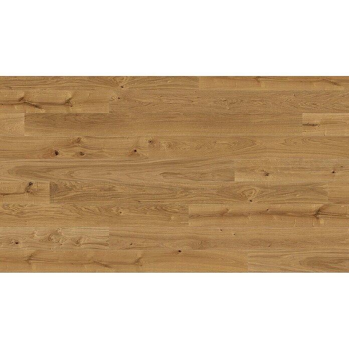 Living by Haro Fertigparkett Eiche strukturiert Naturöl (2.200 x 180 x 12 mm, Landhausdiele)