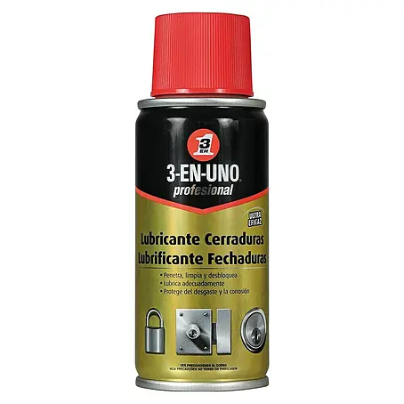 3 en 1  Lubricante para cerraduras
