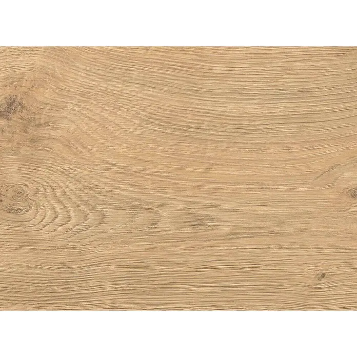 Living by Haro Laminat Gigante - Eiche Calgary Creme, Landhausdiele, 2.200 x 243 x 8 mm - Helle braune Holzmaserung mit natürlichen Mustern und dezenten Ästen.