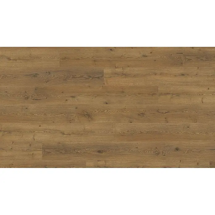 Living by Haro Laminat Sonderedition - Eiche Lombardia, Landhausdiele, 1.282 x 193 x 7 mm - Braune Holzoptik-Bodenplanken mit natürlicher Maserung.