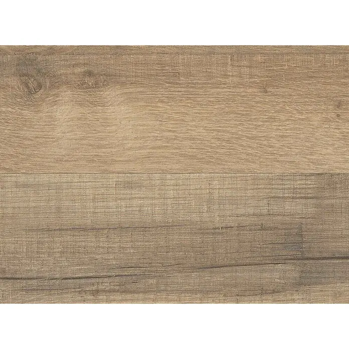 Living by Haro Laminat Sonderedition - Eiche Calabria, 2-Stab, 1.282 x 193 x 7 mm - Natürliche Holzfußbodenbretter in warmem Mittelbraun mit ausgeprägter Holzmaserung.
