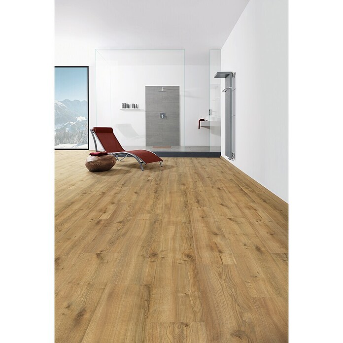 Living by Haro Hydrostar Designboden (Eiche Montana natur, Landhausdiele, 1 282 x 235 x 6,5 mm) | BAUHAUS