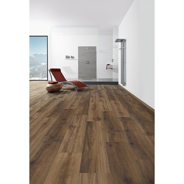 Living by Haro Hydrostar Designboden (Eiche Schokobraun, Landhausdiele, 1 282 x 235 x 6,5 mm) | BAUHAUS