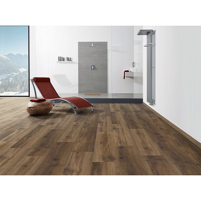 Living by Haro Hydrostar Designboden (Eiche Schokobraun, Landhausdiele, 1 282 x 235 x 6,5 mm) | BAUHAUS