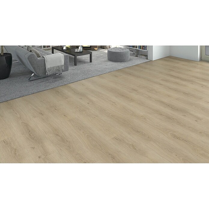 Living by Haro Hydrostar Designboden (Eiche Lucca puro, Landhausdiele, 1 282 x 235 x 6,5 mm) | BAUHAUS