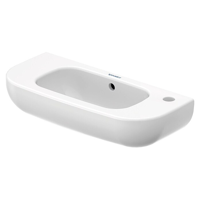 Duravit D-Code Waschbecken (22 x 50 cm, Keramik, Weiß)