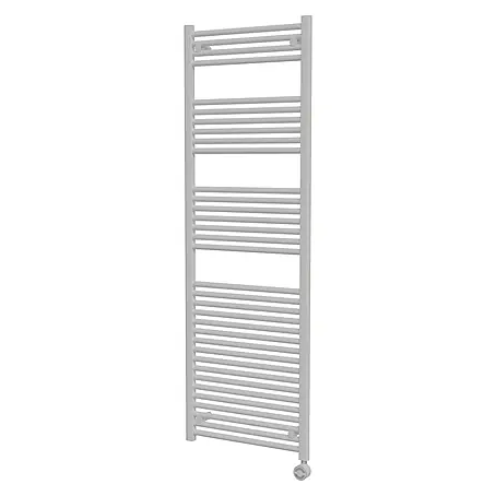 Interpromo  Elektro-Badheizkörper Sonora 60 x 180 cm 1000 W, Weiß inkl. Heizstab