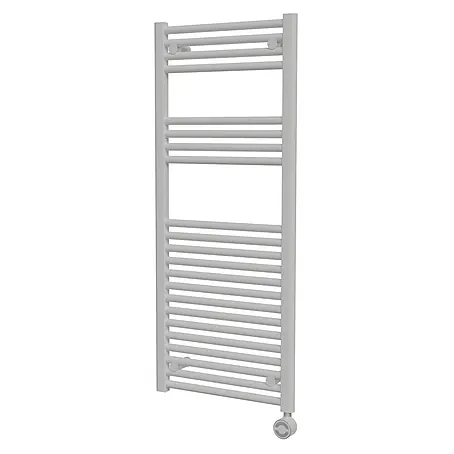 Interpromo  Elektro-Badheizkörper Sonora 40 x 140 cm 600 W, Weiß inkl. Heizstab