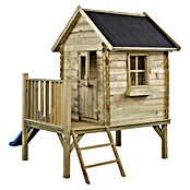 Swing King Otroška hiška Camilla  (Do x Š x V: 177 x 184 x 210 cm, Les, Moder tobogan) | 8305 - Kinderspielgeräte Holz | ICHA - Kinderspielgeräte | ICH - Kinderspielgeräte | IC - Freizeit im Garten | I - Stadtgarten | BAUHAUS