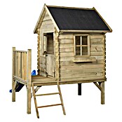Swing King Otroška hiška Camilla  (Do x Š x V: 177 x 184 x 210 cm, Les, Moder tobogan) | 8305 - Kinderspielgeräte Holz | ICHA - Kinderspielgeräte | ICH - Kinderspielgeräte | IC - Freizeit im Garten | I - Stadtgarten | BAUHAUS