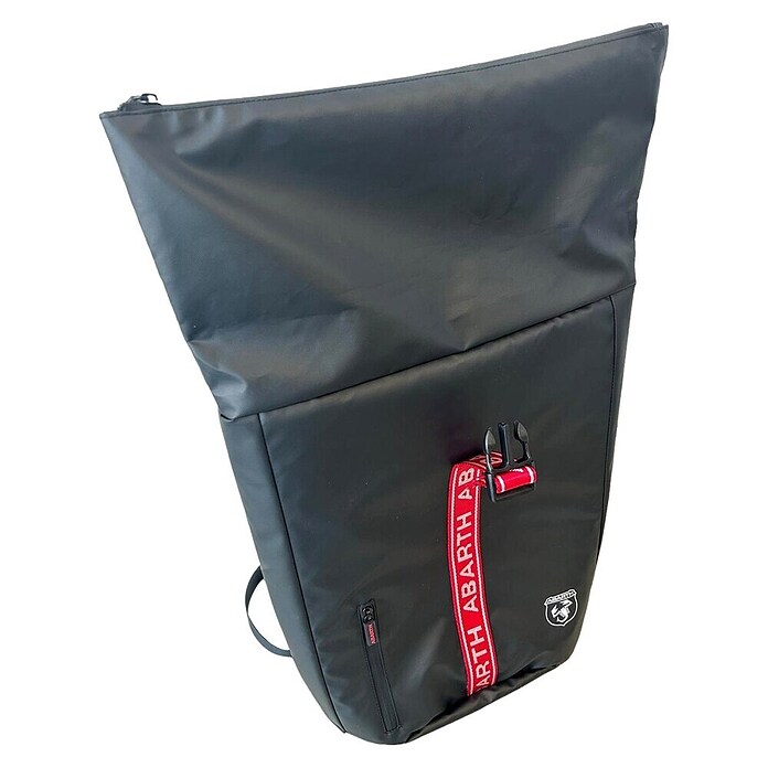 Abarth Mochila impermeable (Negro/Rojo) | BAUHAUS