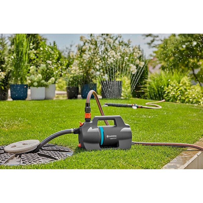 Gardena Bewateringspomp 5000 Silent (550 W, Max. leversnelheid: 5.100 l/u) | BAUHAUS