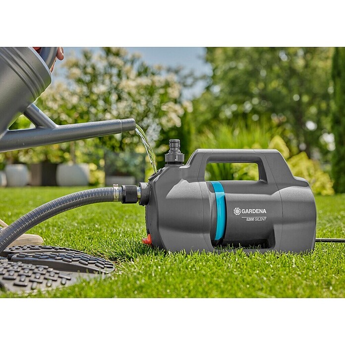 Gardena Tuinpomp 5200 Silent (600 W, Max. leversnelheid: 5.300 l/u) | BAUHAUS
