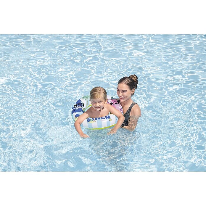Bestway Plavalni obroč Disney Stitch  (Premer: 48 cm, Večbarvna) | 8308 - Aufblasartikel | ICIC - Pools / Whirlpools Zubehör | ICI - Pools & Zubehör | IC - Freizeit im Garten | I - Stadtgarten | BAUHAUS