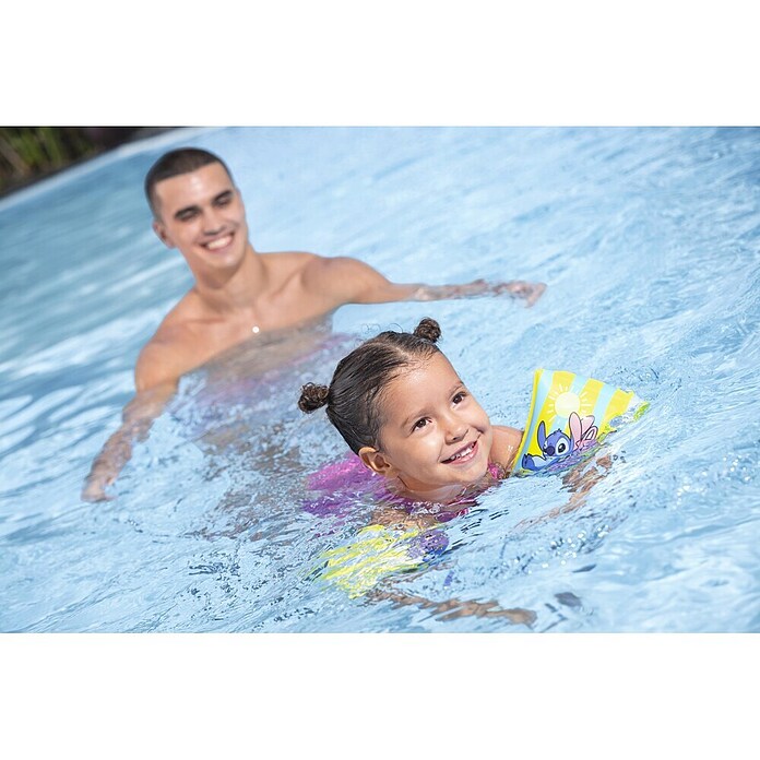 Bestway Plavalni rokavčki Disney Stitch  (Primerno za: Otroke od 3 do 6 let) | 8308 - Aufblasartikel | ICIC - Pools / Whirlpools Zubehör | ICI - Pools & Zubehör | IC - Freizeit im Garten | I - Stadtgarten | BAUHAUS