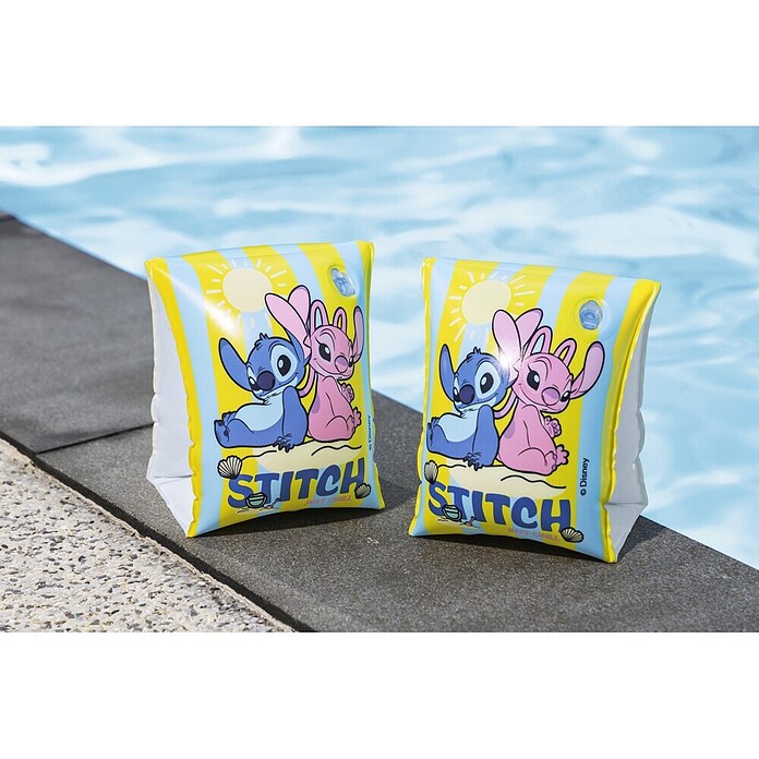 Bestway Plavalni rokavčki Disney Stitch  (Primerno za: Otroke od 3 do 6 let) | 8308 - Aufblasartikel | ICIC - Pools / Whirlpools Zubehör | ICI - Pools & Zubehör | IC - Freizeit im Garten | I - Stadtgarten | BAUHAUS