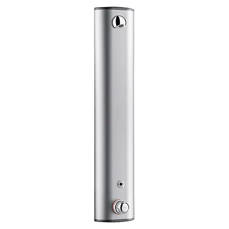 Delabie  UP-Brausethermostat Delabie DU-Elem. SECURITHERM Therm. 6V Batt.,Alu, Anschl. verdeckt