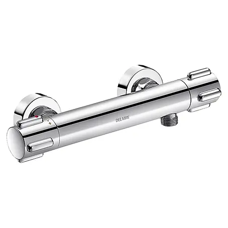 Delabie  UP-Brausethermostat Delabie Brause-Thermostatarmatur SECURITHERM, Standard S-Anschlüsse