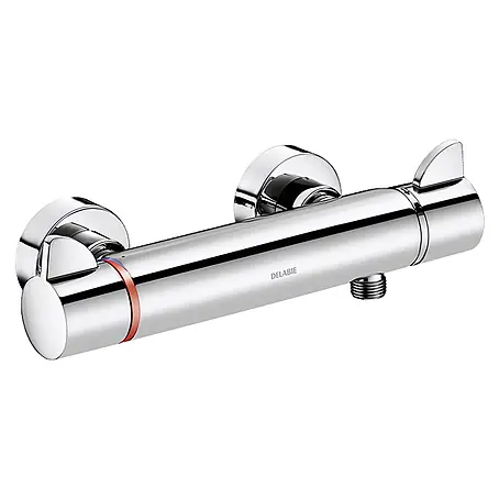 Delabie  UP-Brausethermostat Delabie Brause-Thermostat SECURITHERM Securitouch,Standard-Anschlüsse