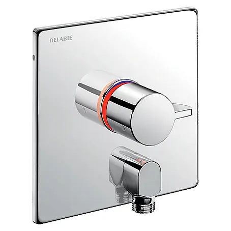 Delabie  UP-Brausethermostat Delabie Br. SECURITH. UP dicht + Anschlussbogen, 2/2 (+H96CBOX)
