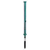 Leifheit Wäschespinne Linomatic 400 Deluxe (L x B x H: 13,5 x 13,5 x 214 cm, Metall, Silber/Türkis) | BAUHAUS
