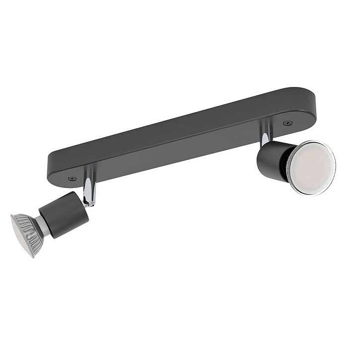 Eglo LED stropna spot svjetiljka Stecci-E  (5 W, D x Š x V: 300 x 45 x 75 mm, Crna) | BAUHAUS