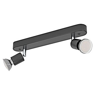 Eglo LED reflektor za strop Stecci-E (5 W, Do x Š x V: 300 x 45 x 75 mm, Črna)